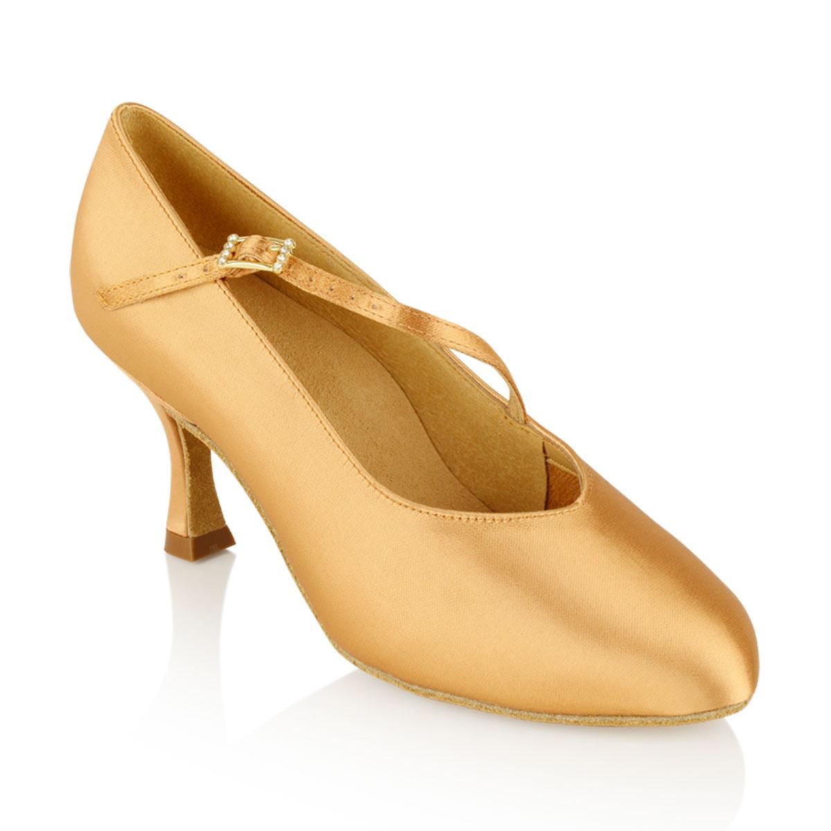 Ray Rose Damen Tanzschuhe 116A Rockslide - Farbe: Flesh - Weite: Medium - Absatz: 5 cm Flare - Größe: UK 6,5