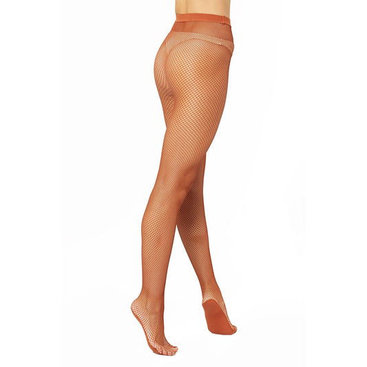 Intermezzo Damen Netz-Strumpfhose 0875 Leored - Farbe: Karamell (047) - Größe: M