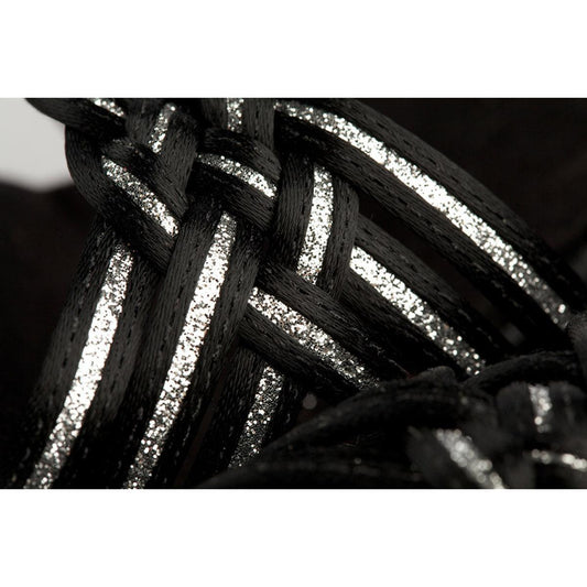 Supadance Damen Tanzschuhe 1178 Schwarz/Silber