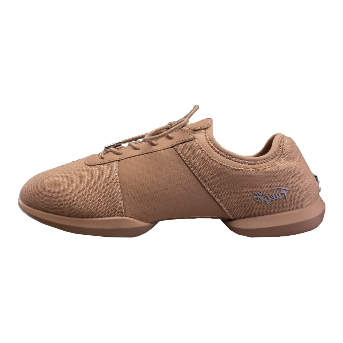 Fuego Unisex Split-Sole Dance Sneakers Latte