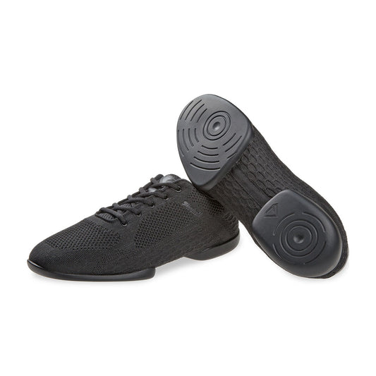 Diamant Unisex Split-Sole Dance Sneakers TUNE Black