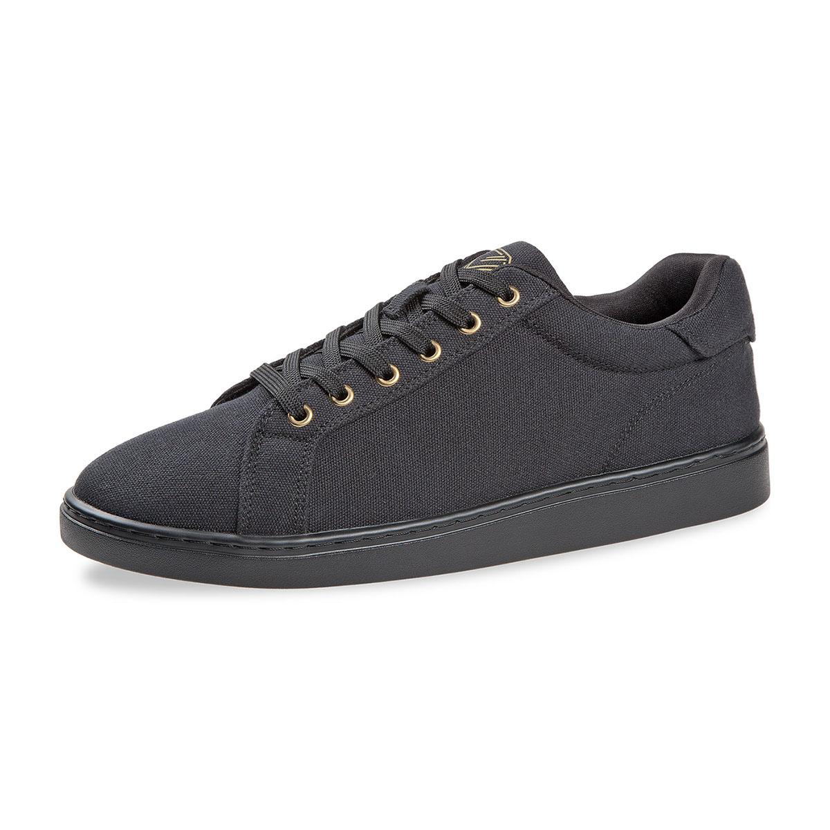 Diamant Unisex Low-Top Dance Sneakers RITMO Black Canvas