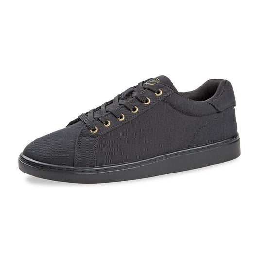 Diamant Unisex Low-Top Dance Sneakers RITMO Black Canvas