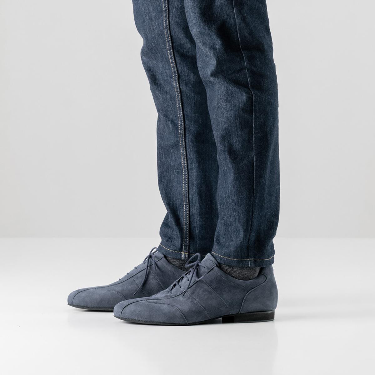 Werner Kern Herren Tanzschuhe 28045 Cuneo - Farbe: Blau - Größe: UK 7,5