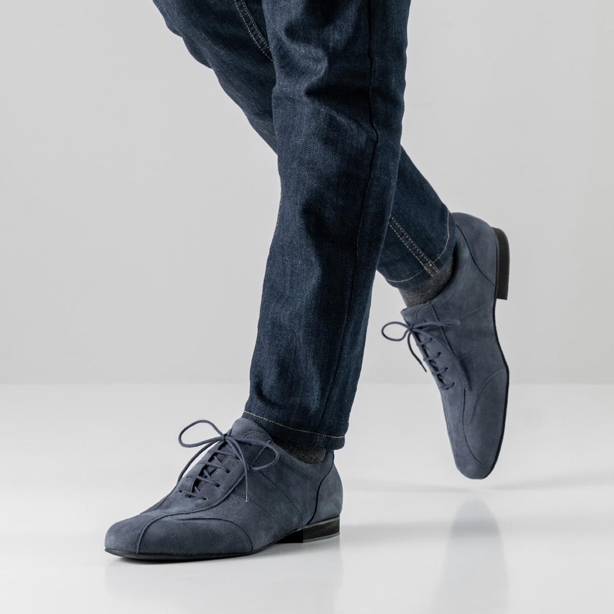 Werner Kern Herren Tanzschuhe 28045 Cuneo - Farbe: Blau - Größe: UK 6