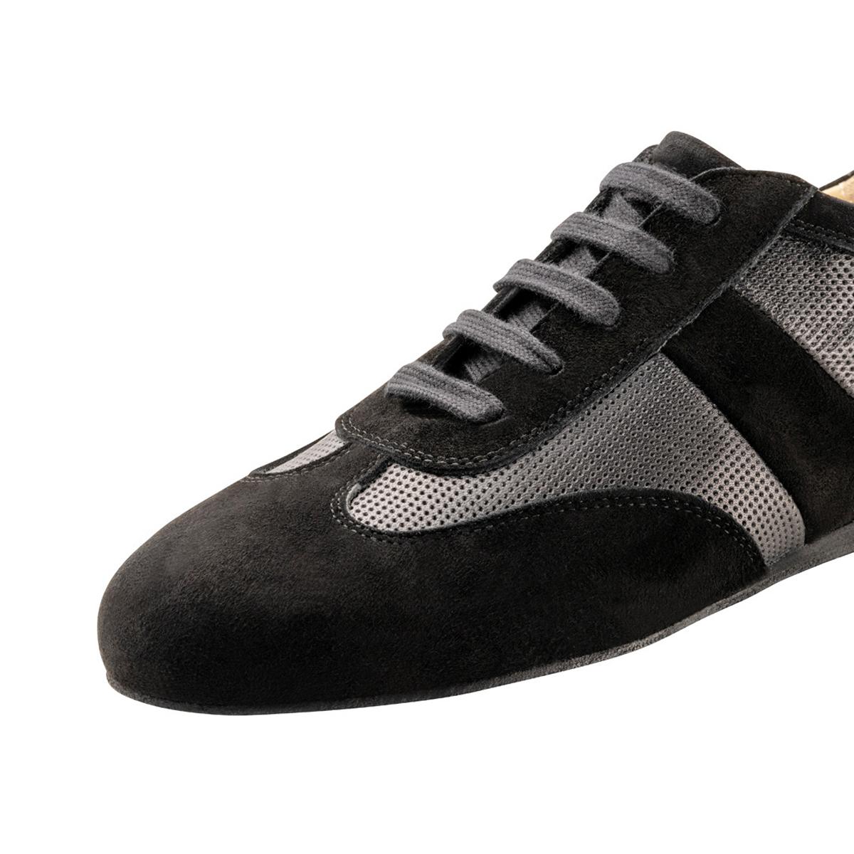 Werner Kern Herren Sneaker Tanzschuhe Bari - Farbe: Schwarz - Größe: UK 10
