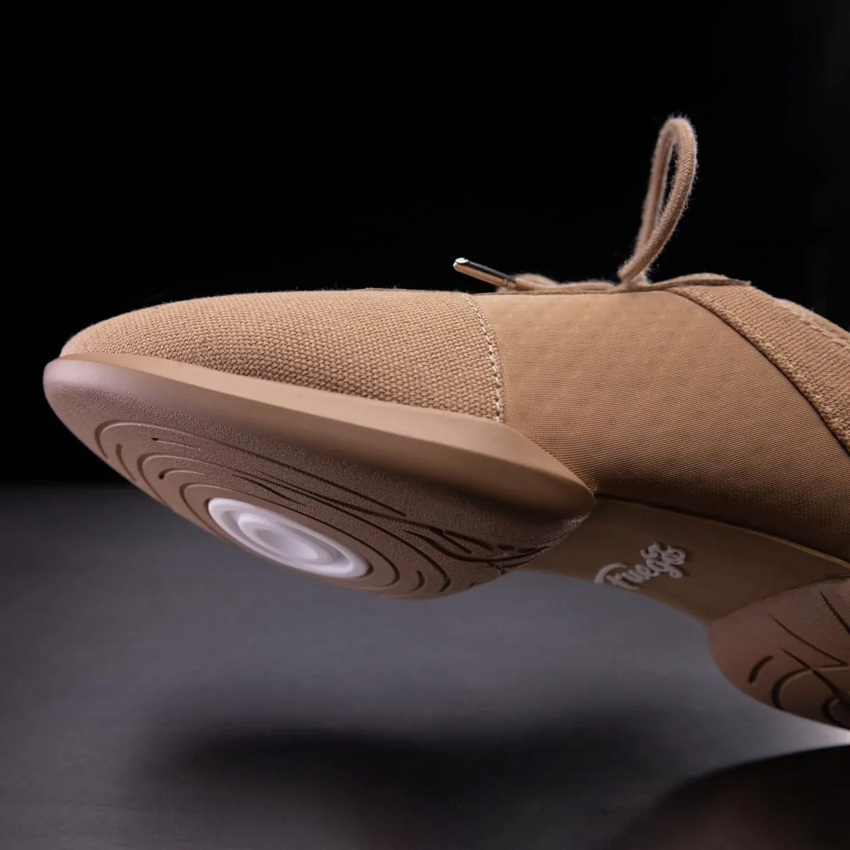 Fuego Unisex Split-Sole Dance Sneakers Latte