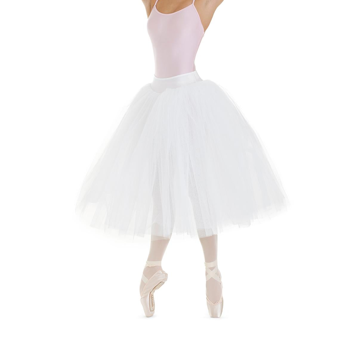 Intermezzo Damen Ballett Romantik Tutu 7846 Falsliprom - Farbe: Weiß (001) - Größe: M