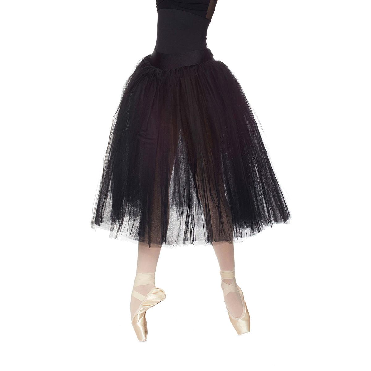 Intermezzo Damen Ballett Romantik Tutu 7846 Falsliprom - Farbe: Schwarz (037) - Größe: XL