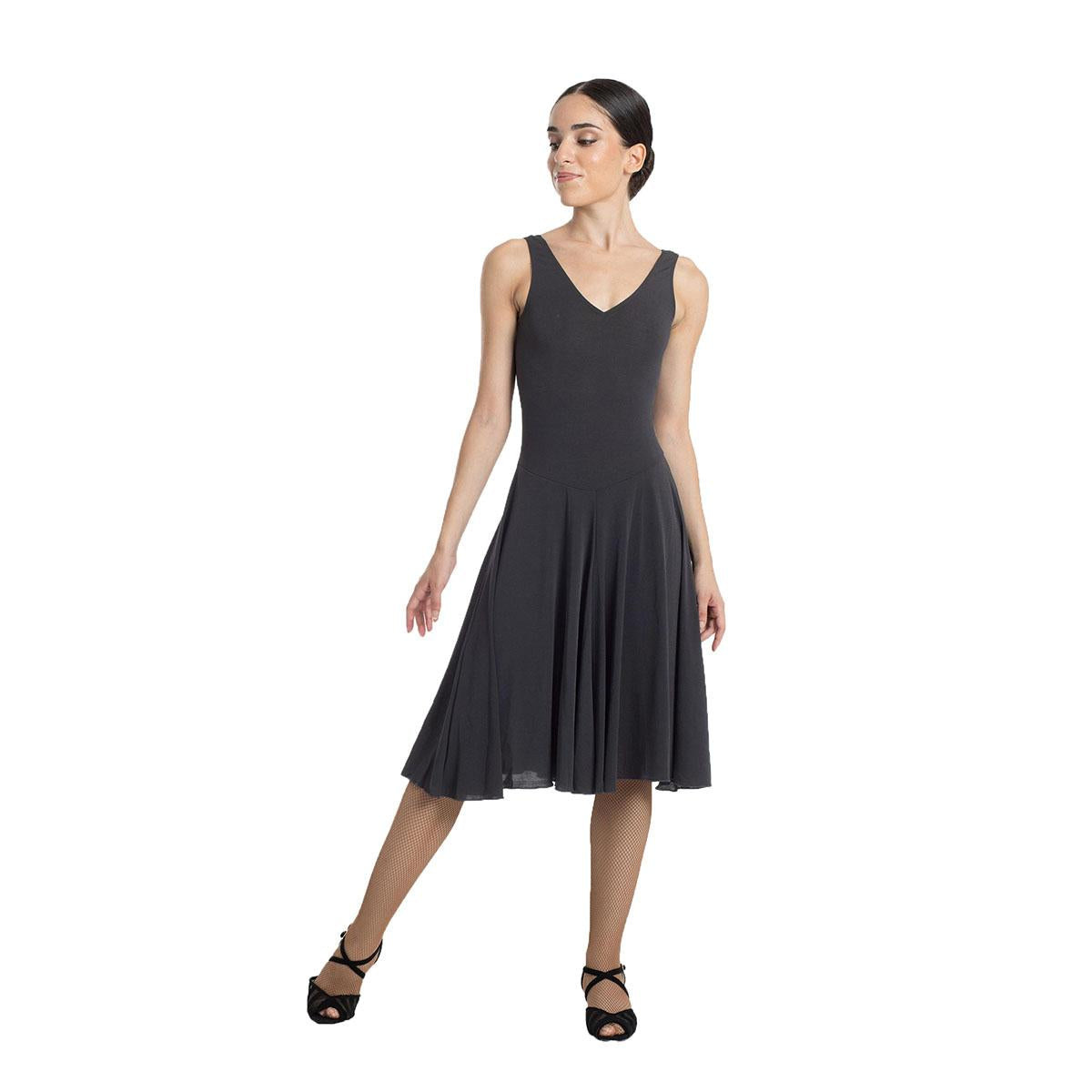 Intermezzo Damen Tanzkleid 8030 Vespumbody - Farbe: Schwarz (037) - Größe: M