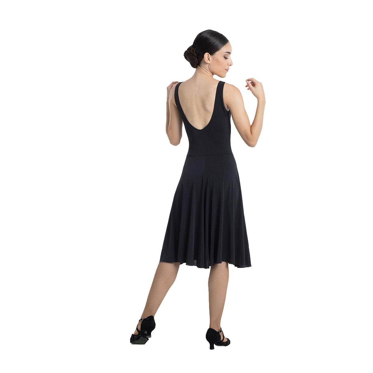 Intermezzo Damen Tanzkleid 8030 Vespumbody - Farbe: Schwarz (037) - Größe: M