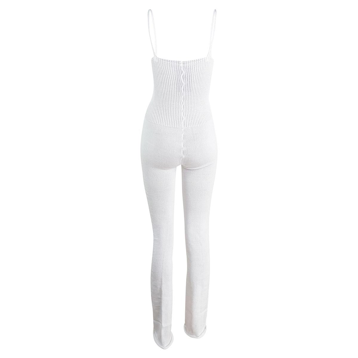 Intermezzo Damen Aufwärmanzug lang 4588 Skinlegrec - Farbe: Weiß (001) - Größe: XXL