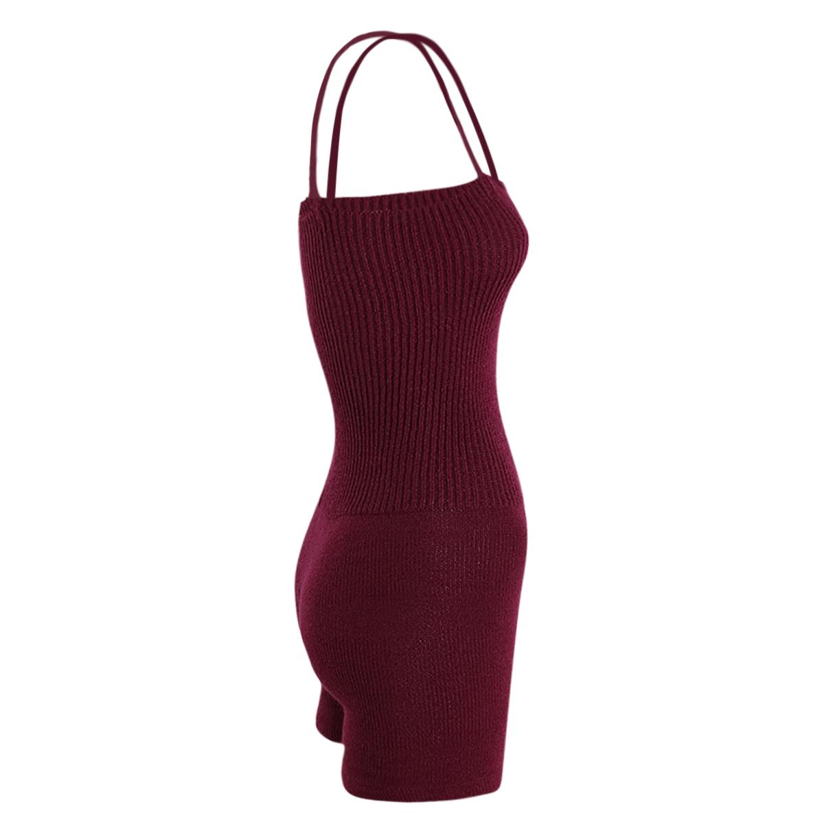 Intermezzo Damen Aufwärmanzug kurz 4587 Skinlegshort - Farbe: Burgund (028) - Größe: M