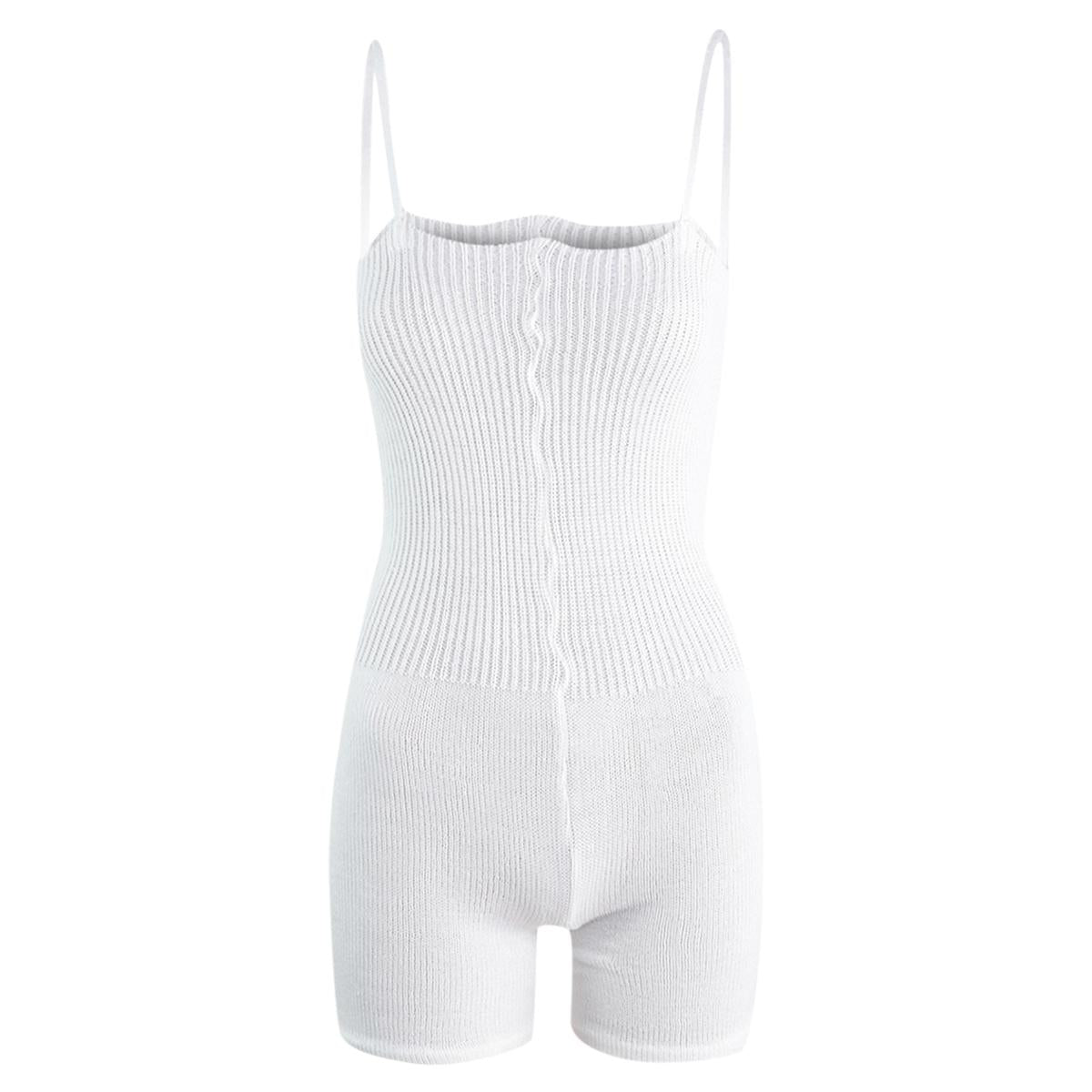 Intermezzo Damen Aufwärmanzug kurz 4587 Skinlegshort - Farbe: Weiß (001) - Größe: L