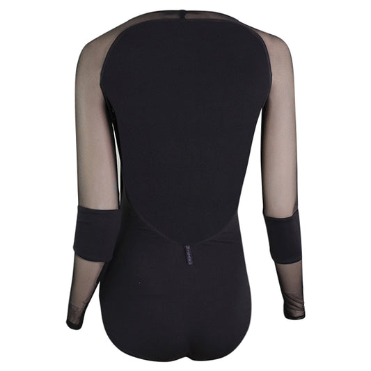 MiGARU Damen Ballett Trikot/Body SEIKO mit Ärmeln lang