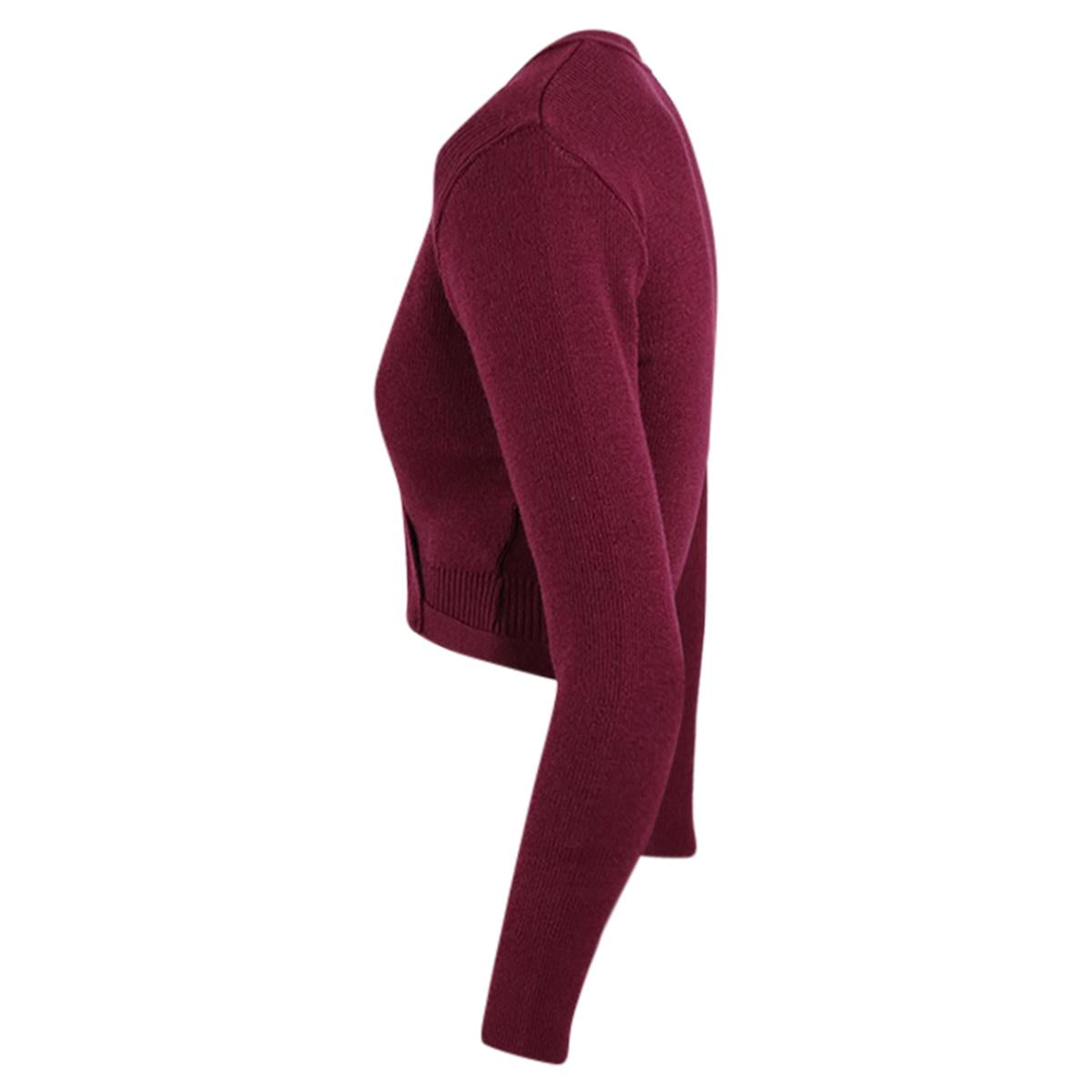 Intermezzo Damen Ballett Wickeljacke 6000 Jersey Elisa - Farbe: Burgund (028) - Größe: S