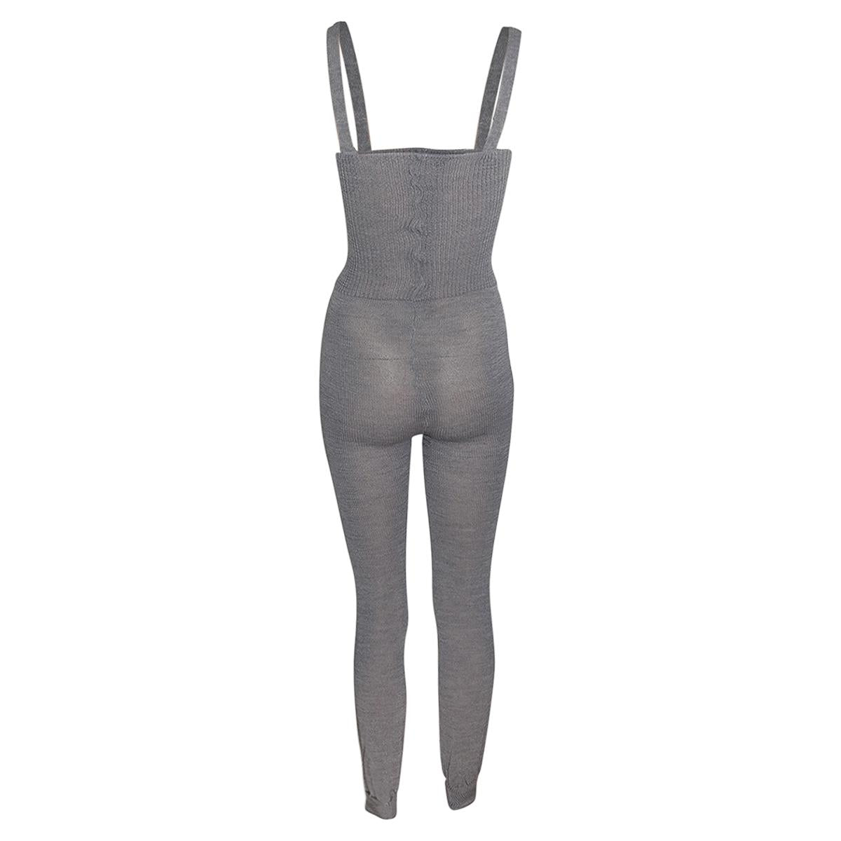 Intermezzo Damen Wärmeanzug 4028 Skinlegvul - Farbe: Grau (033) - Größe: M