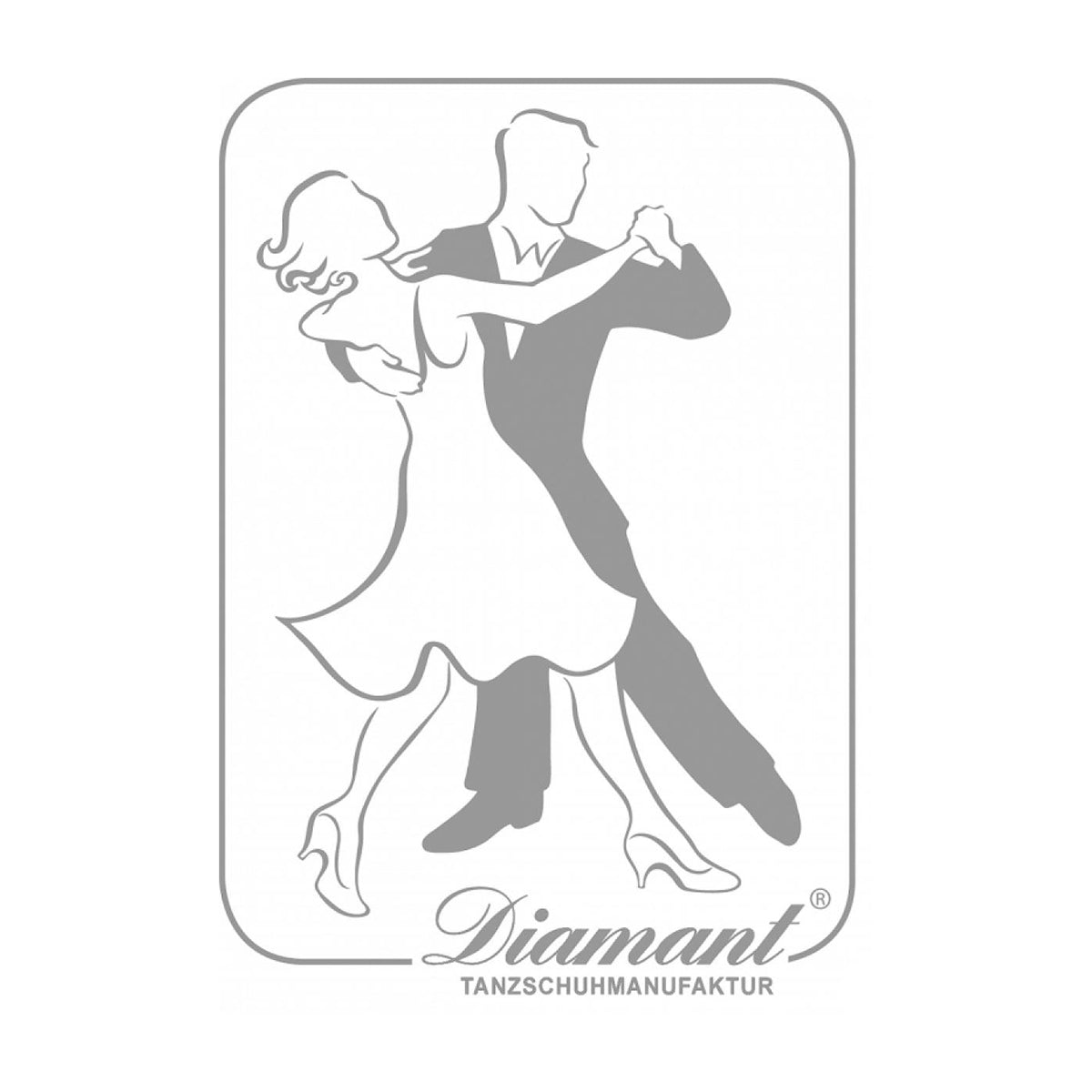 Diamant Aufkleber/Sticker Silber/Transparent