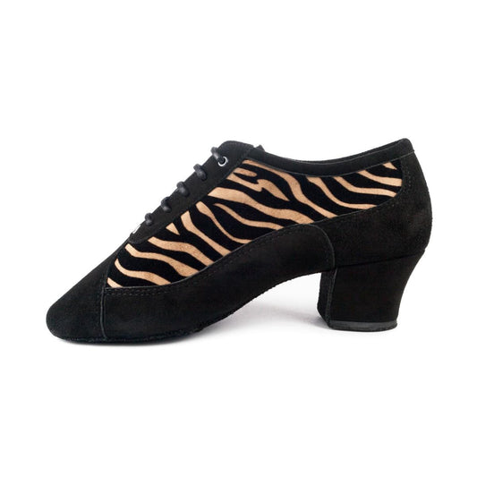Portdance Trainerschuhe PD703 Fashion - Farbe: Schwarz/Tiger-Pattern - Größe: EUR 41