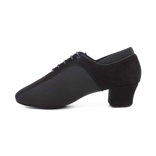 PortDance Herren Tanzschuhe PD015 - Material: Nubuck/Neopren - Farbe: Schwarz - Größe: EUR 41