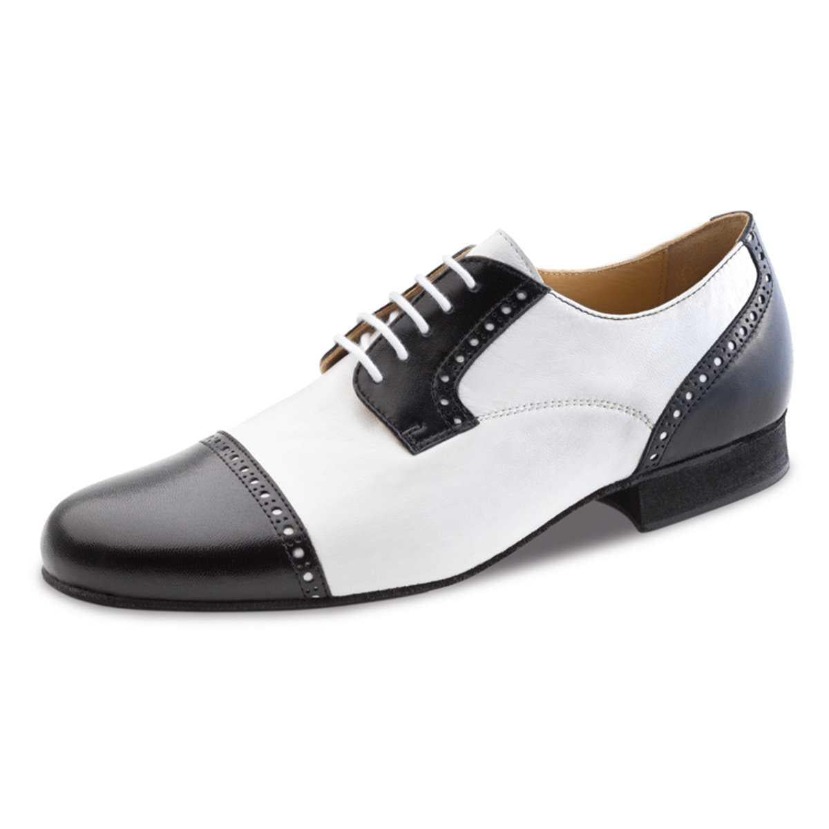 Werner Kern Herren Tanzschuhe 28051 - Farbe: Schwarz/Weiß - Größe: UK 11