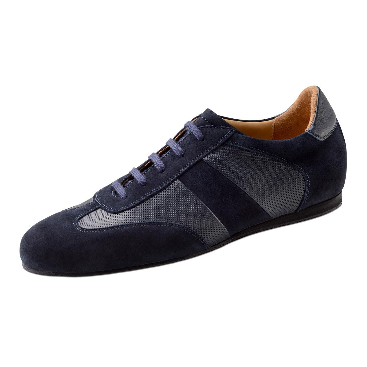 Werner Kern Herren Sneaker Tanzschuhe Bari - Farbe: Blau - Größe: UK 11,5