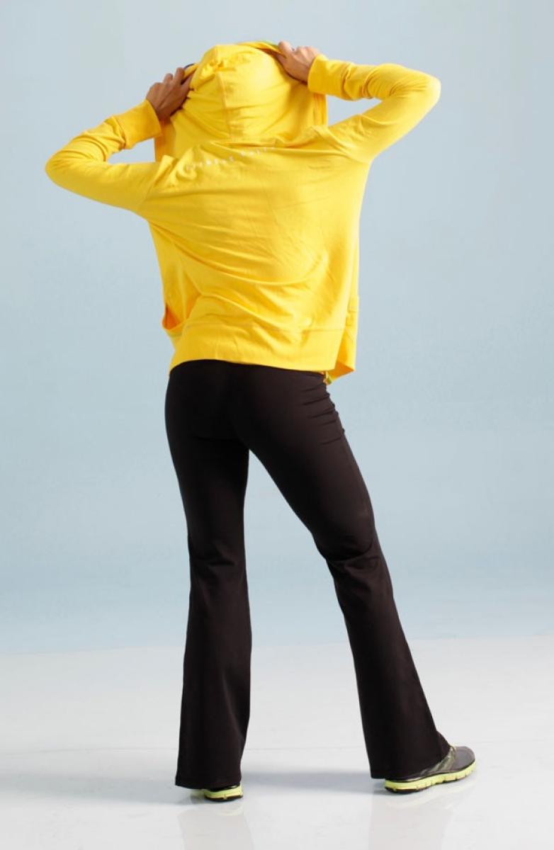 Bokwa® Woza Active Pant - Farbe: Schwarz/Sunburst - Größe: Extra Small