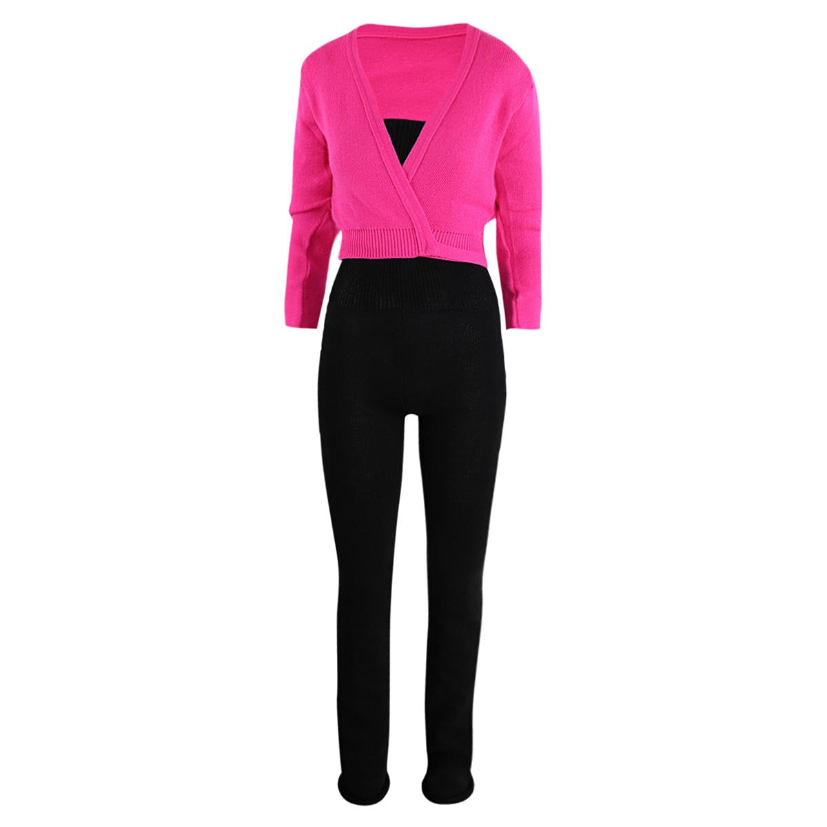 Intermezzo Damen Aufwärmanzug lang 4588 Skinlegrec - Farbe: Schwarz (037) - Größe: S