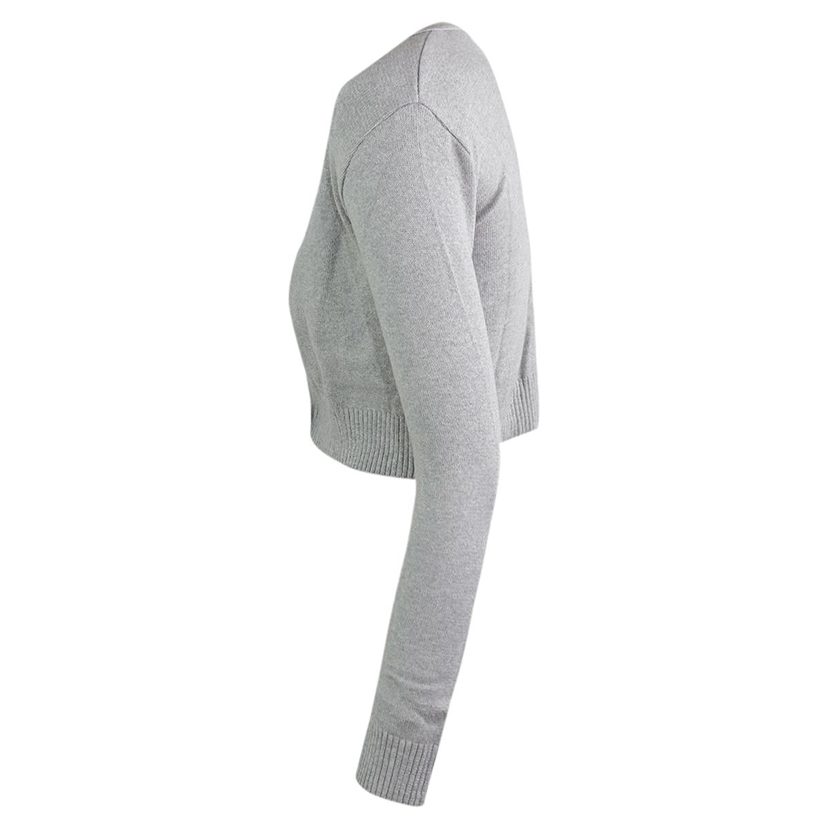 Intermezzo Damen Wickeljacke 6166 Elisurnou - Farbe: Grau (033) - Größe: XXL