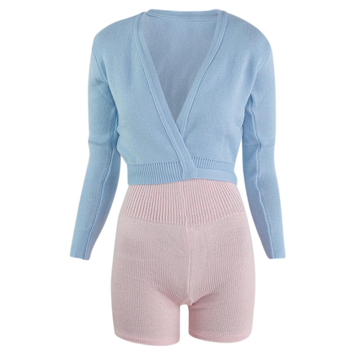 Intermezzo Damen Aufwärmanzug kurz 4587 Skinlegshort - Farbe: Rosa (007) - Größe: XL