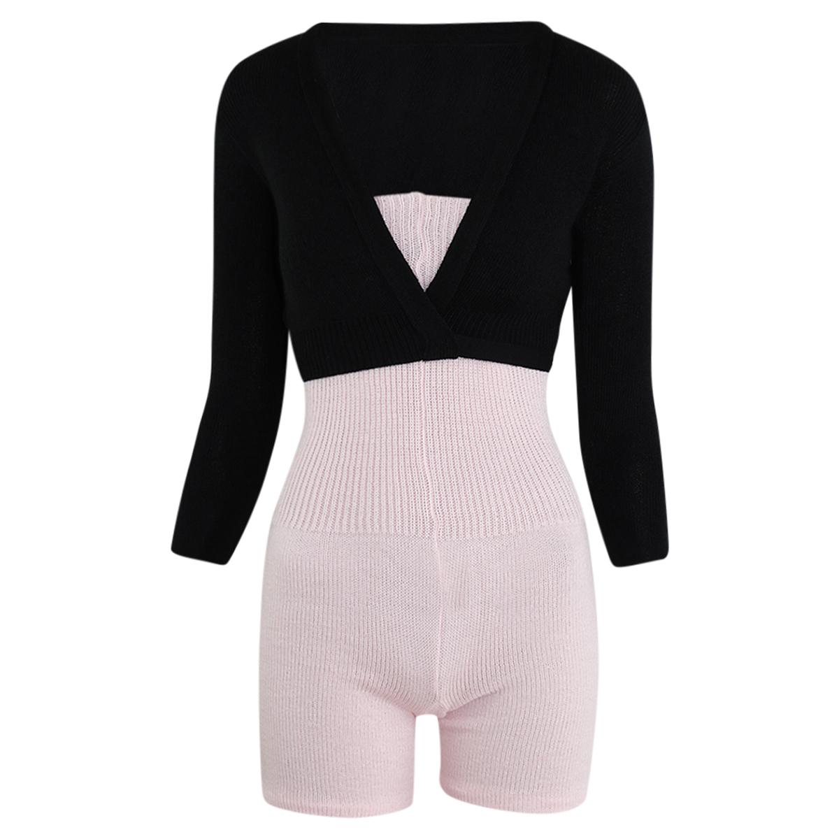 Intermezzo Damen Aufwärmanzug kurz 4587 Skinlegshort - Farbe: Rosa (007) - Größe: XXL