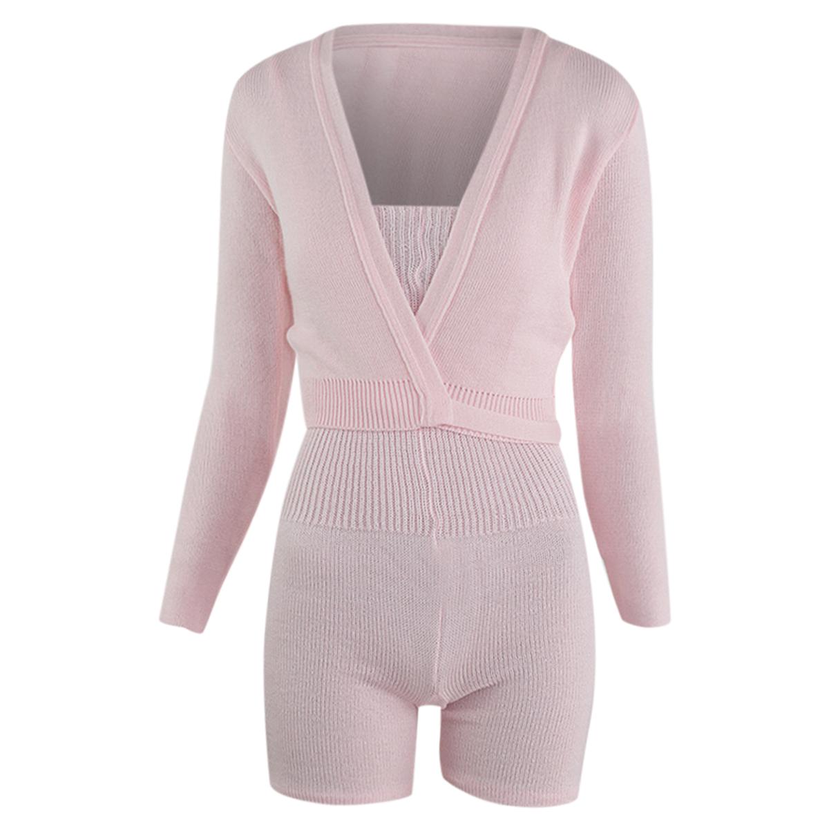 Intermezzo Damen Aufwärmanzug kurz 4587 Skinlegshort - Farbe: Rosa (007) - Größe: XL