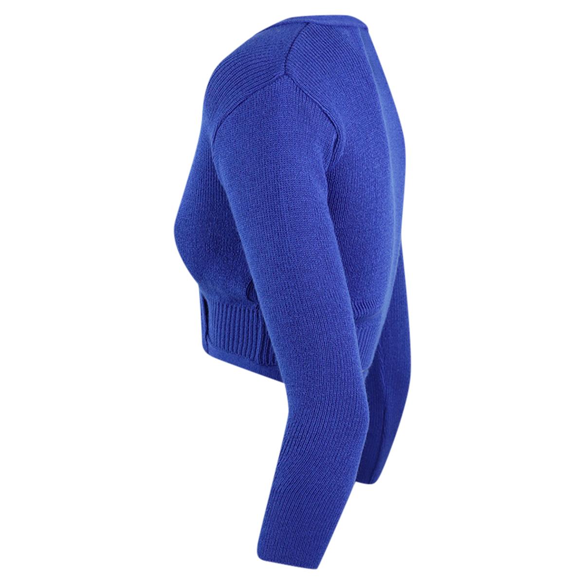 Intermezzo Damen Ballett Wickeljacke 6000 Jersey Elisa - Farbe: Royal Blau (017) - Größe: M