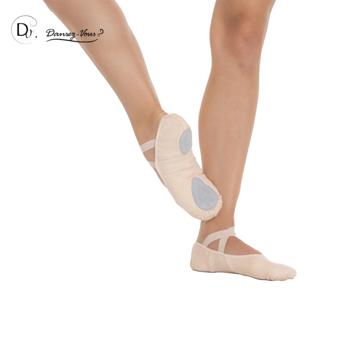 Dansez-Vous Mädchen Ballettschläppchen Nina - Größe: EUR 23