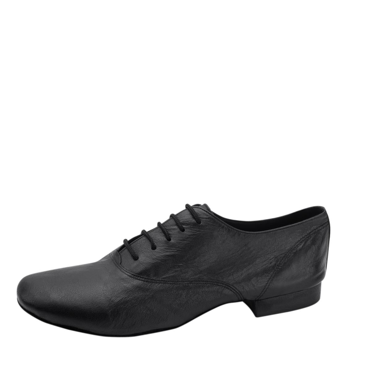 Rummos Herren Tanzschuhe Elite Flexman 001 - Obermaterial: Leder - Farbe: Schwarz - Weite: Normal - Absatz: 35 Standard - Größe: EUR 40