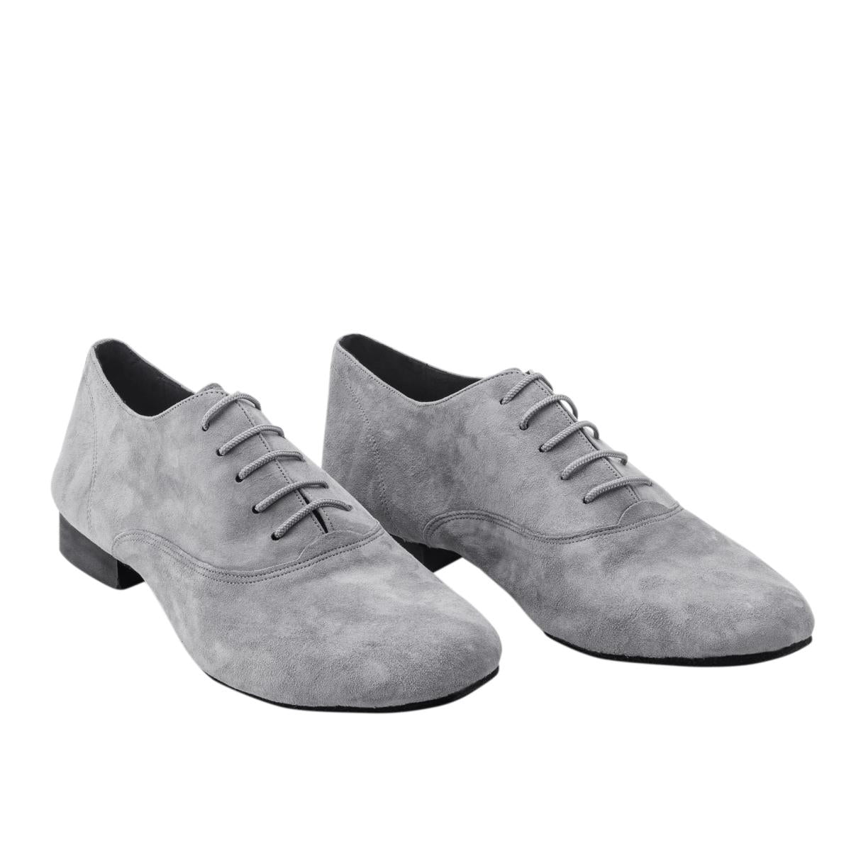 Rummos Herren Tanzschuhe Elite Flexman 240 - Obermaterial: Nubuck - Farbe: Grau - Weite: Normal - Absatz: 35 Standard - Größe: EUR 44,5