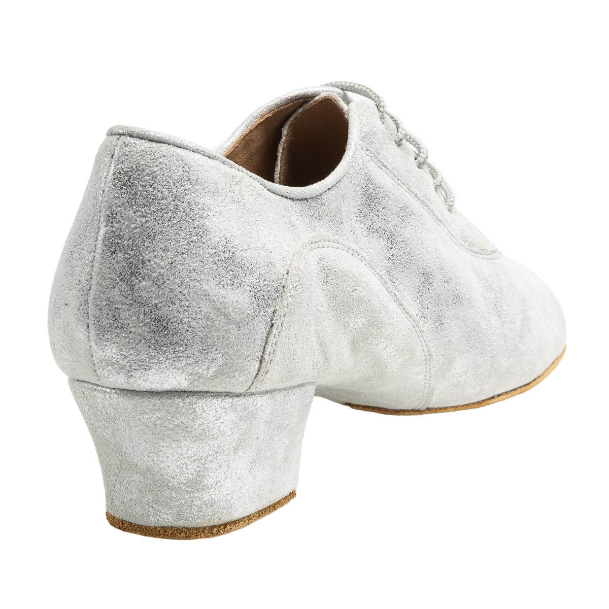 Rummos Damen Trainerschuhe R377 169 - M: Leder/Nubuck - C: Silber Cuarzo - W: Medium (Normal) - H: 45 Cuban - Si: EUR 33,5
