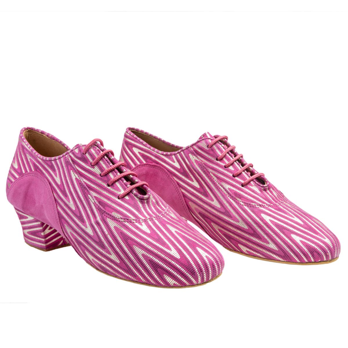 Rummos Damen Trainerschuhe R377 222-272 - M: Leder/Nubuck - C: Neon Pink - W: Medium (Normal) - H: 45 Cuban - Si: EUR 34,5