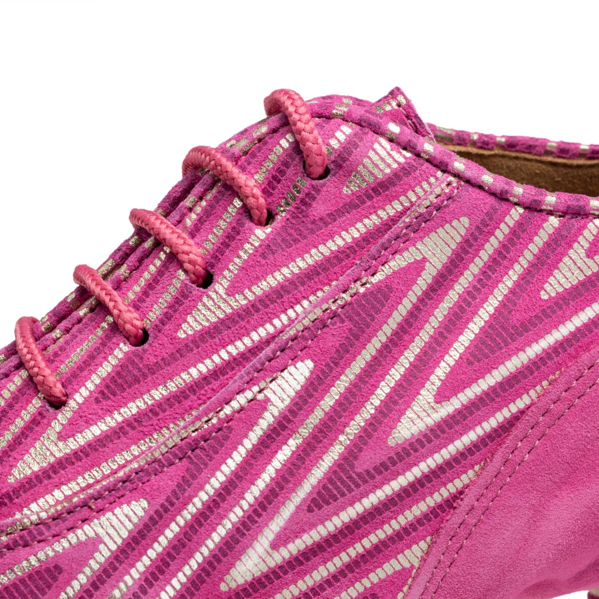 Rummos Damen Trainerschuhe R377 222-272 - M: Leder/Nubuck - C: Neon Pink - W: Medium (Normal) - H: 45 Cuban - Si: EUR 35