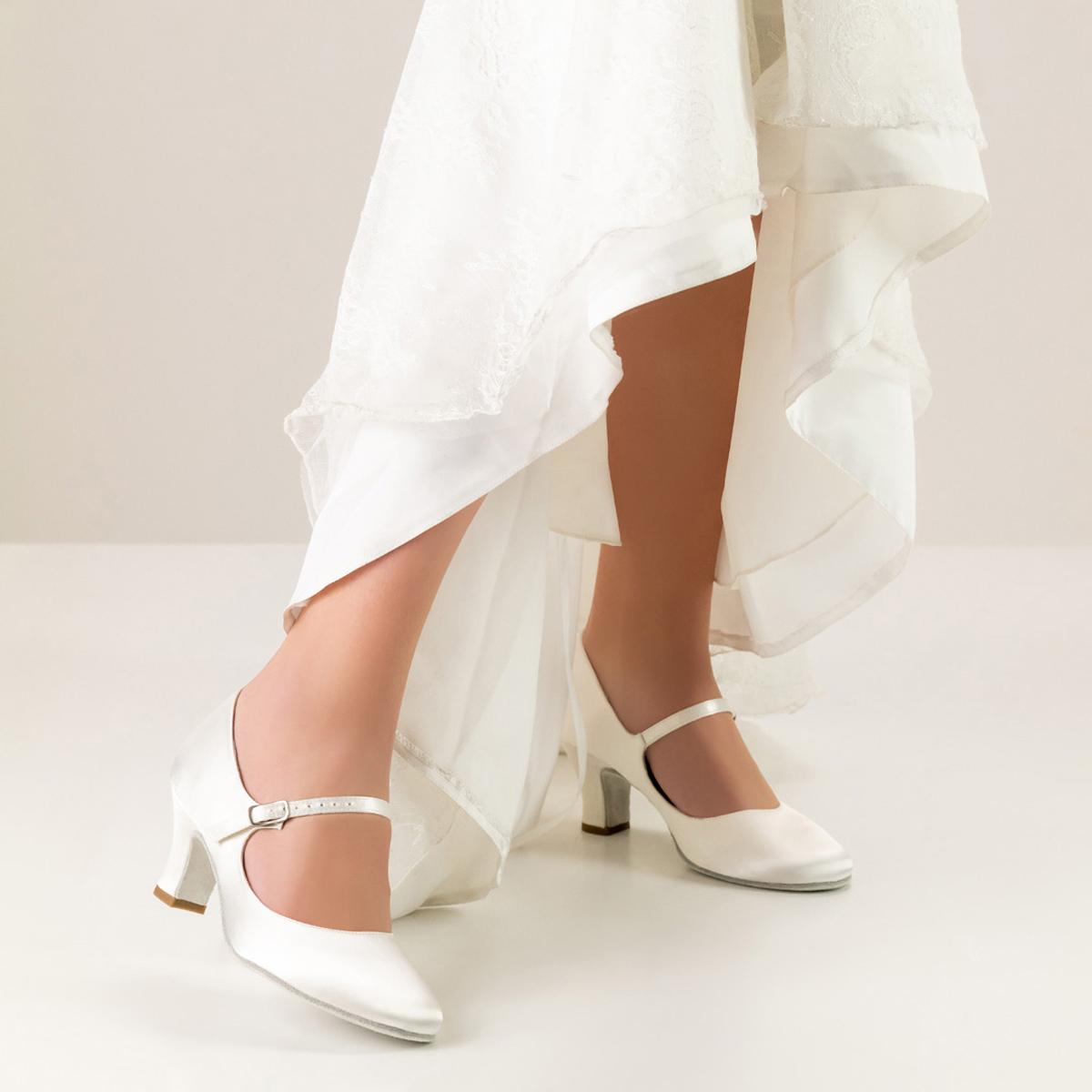 Werner Kern Damen Tanzschuhe Ashley 6 - Farbe: Weiß - Größe: UK 8,5