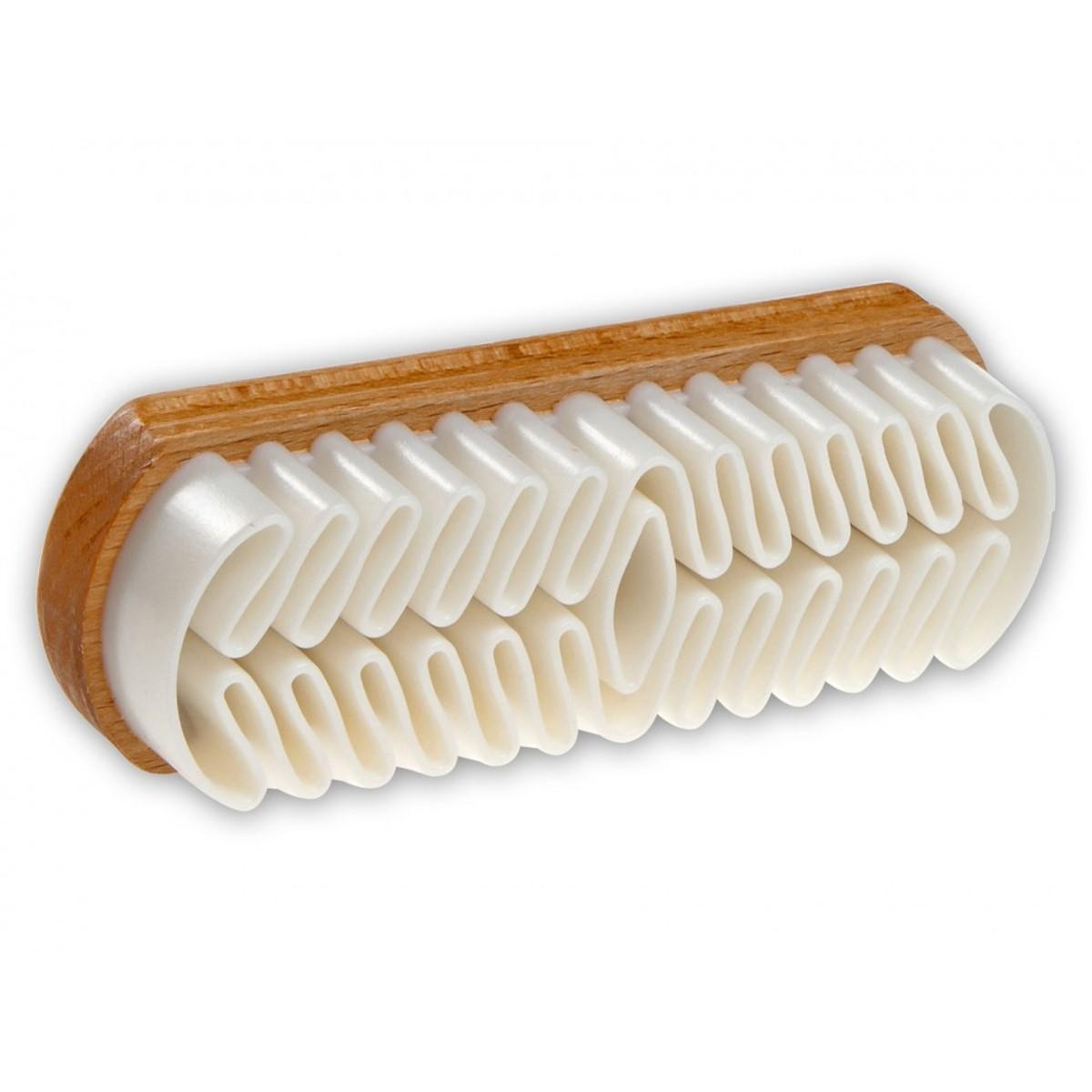 Diamant Bürste zur Pflege von Nubuklederschuhen