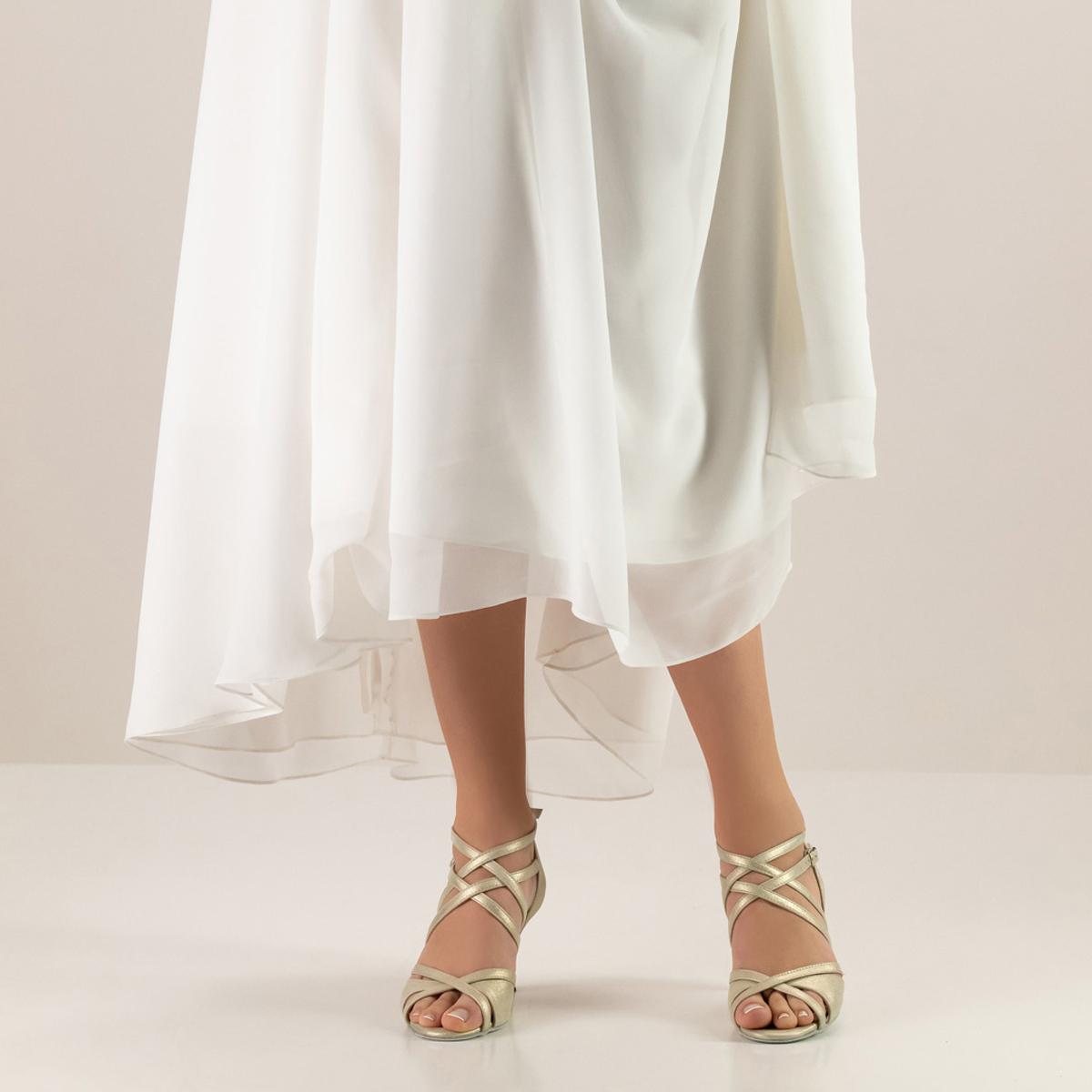 Werner Kern Damen Tanzschuhe Eva 6,5 - Farbe: Perl Nude - Größe: UK 2,5