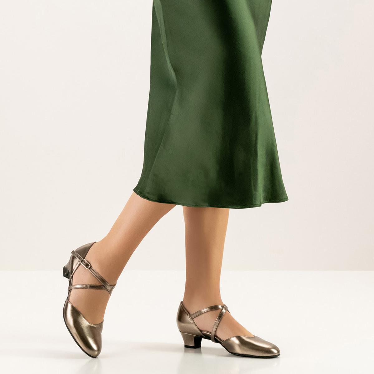 Werner Kern Damen Tanzschuhe Felice 3,4 - Farbe: Antik - Größe: UK 7,5