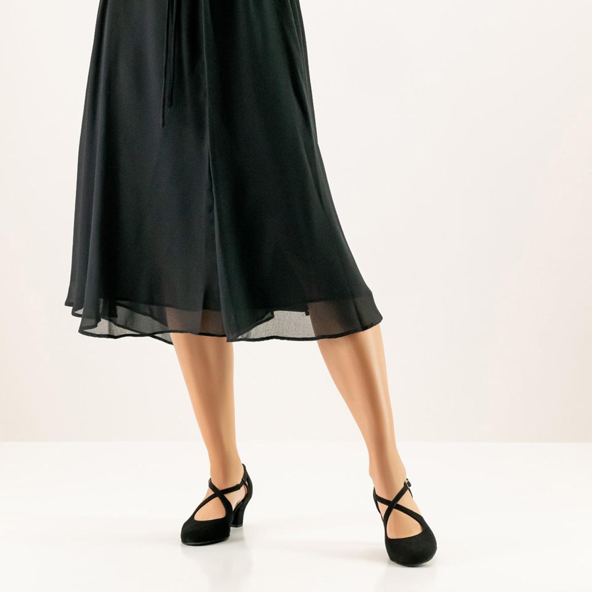 Werner Kern Damen Tanzschuhe Gala 4,5 - Farbe: Schwarz - Größe: UK 7