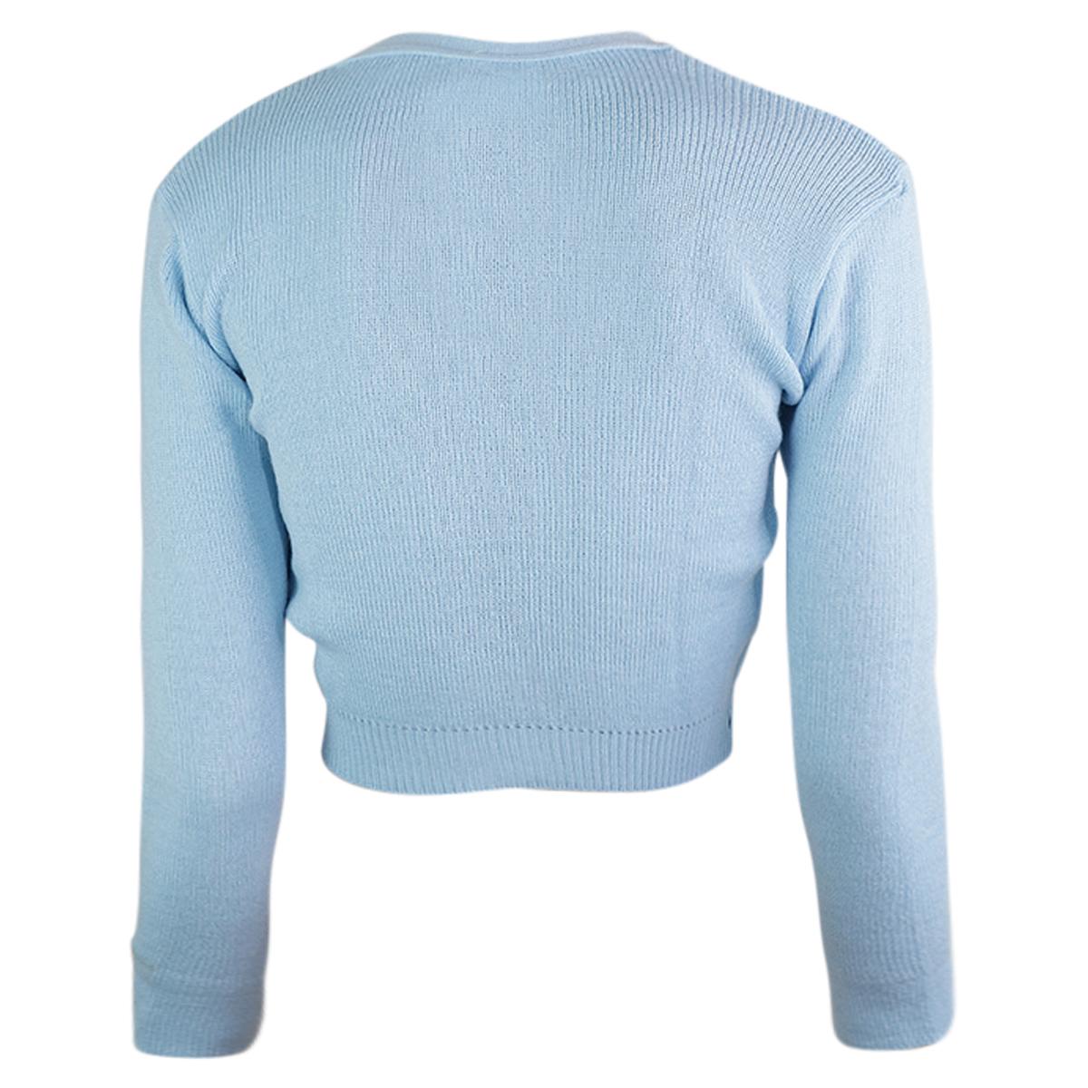 Intermezzo Damen Ballett Wickeljacke 6000 Jersey Elisa - Farbe: Himmelblau (014) - Größe: XXL