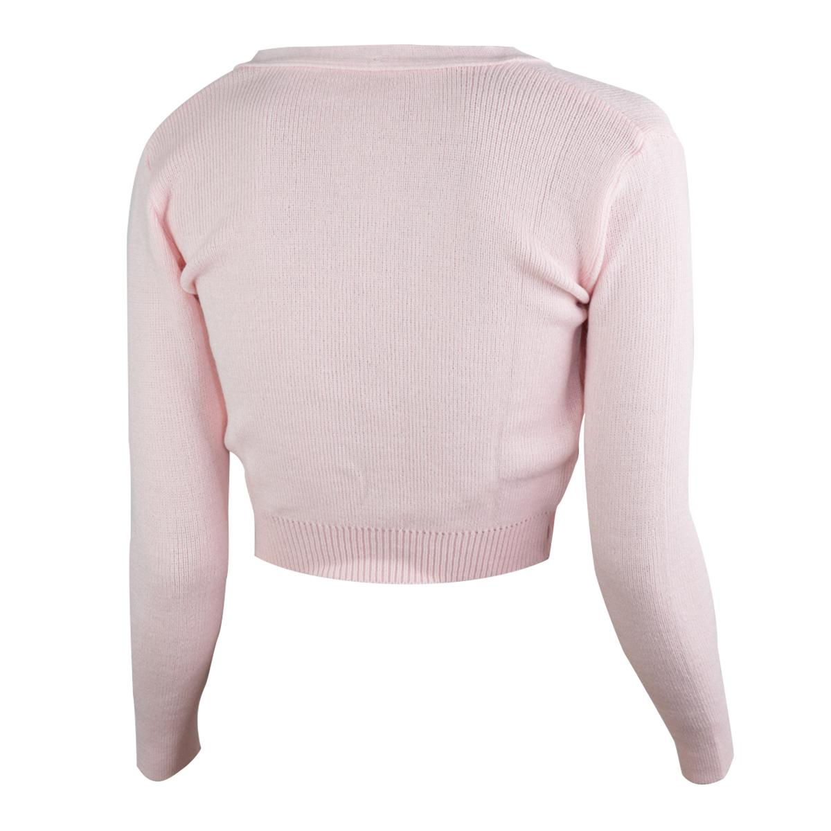 Intermezzo Damen Ballett Wickeljacke 6000 Jersey Elisa - Farbe: Rosa (007) - Größe: XXL
