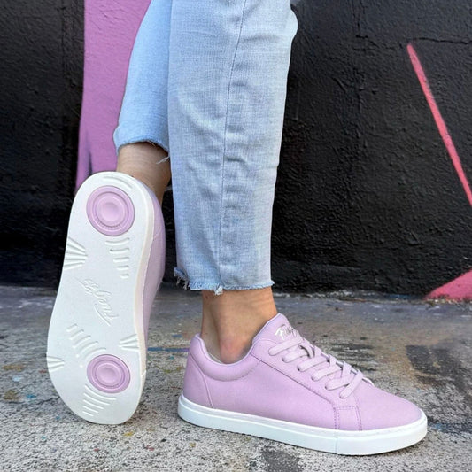Fuego Unisex Low-Top Dance Sneakers Lavender