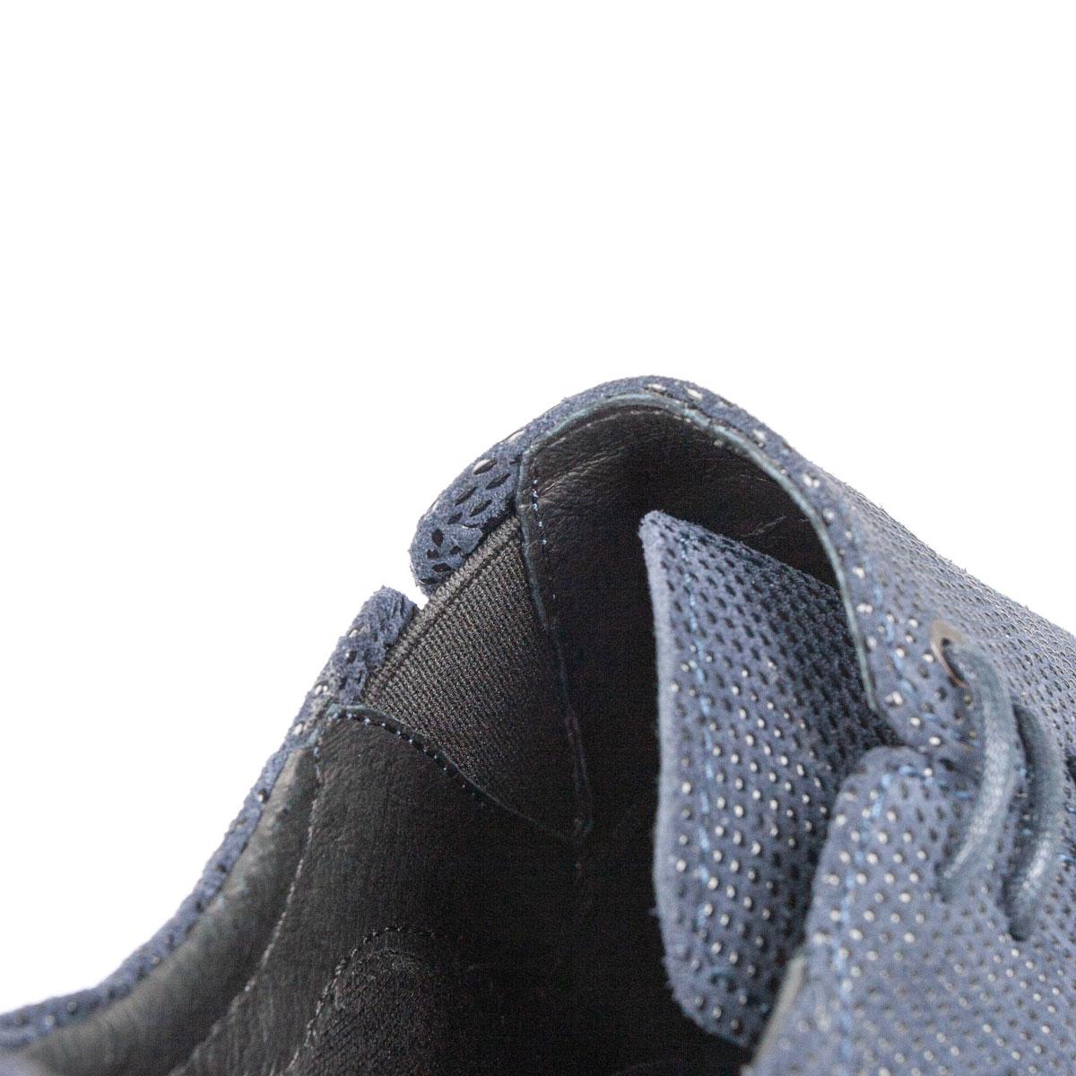 PortDance Herren Dance Sneakers PD031 - Material: Nubuck/Beverly - Farbe: Blau - Sohle: Sneaker - Größe: EUR 45