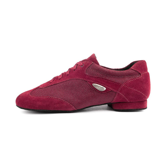 PortDance Damen Tanzschuhe PD07 - Farbe: Bordeaux - Größe: EUR 41