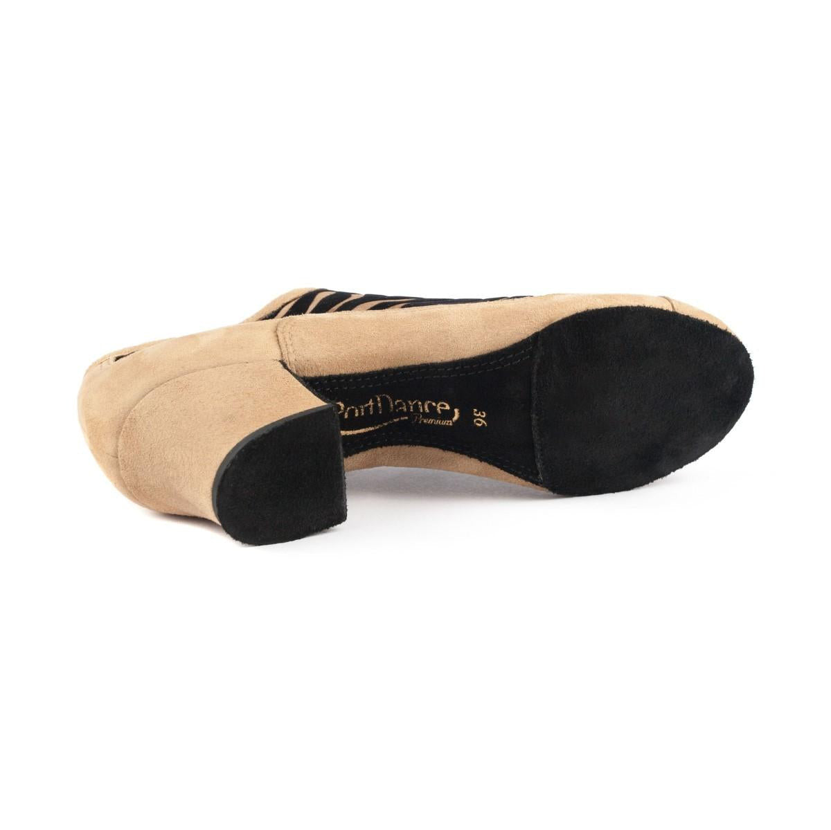 Portdance Trainerschuhe PD703 Fashion - Farbe: Camel/Tiger-Pattern - Größe: EUR 37